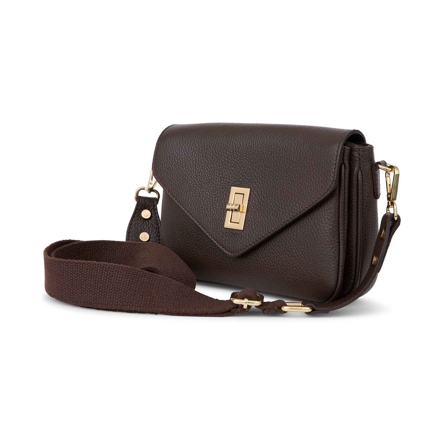 Chic&Compact-leather crossbody bag for every occasion.
